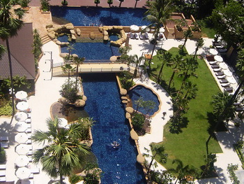 Thailand, Pattaya, Jomtien Palm Beach Hotel and Resort